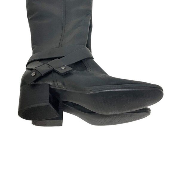 UGG Bandara Size 6 Leather Tall Knee High Heeled Boot Fall Casual Comfort Zipper - Picture 11 of 11